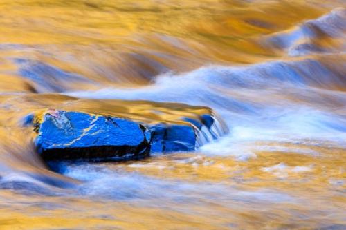 Blue;Blue Ridge Parkway;Cascade;Creek;Falls;Flow;Gold;North Carolina;Oneness;Orange;Peaceful;Pouring;Rapids;Reflection;Reflections;Ripple;River;Rock;Rock Formations;Stream;Streaming;Water;Waterfall;Yellow;flowing;zen